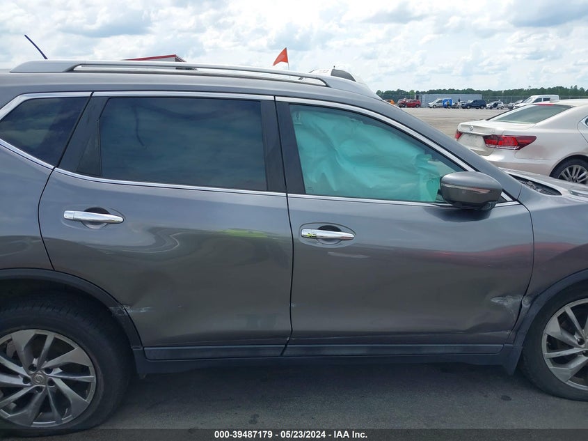 2015 Nissan Rogue Sl VIN: 5N1AT2MV3FC887934 Lot: 39487179