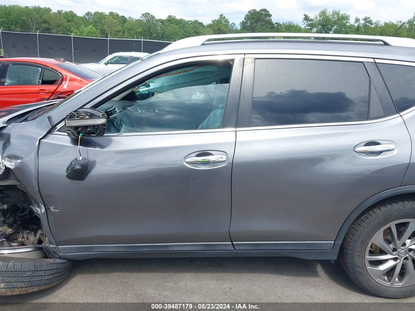 2015 Nissan Rogue Sl VIN: 5N1AT2MV3FC887934 Lot: 39487179
