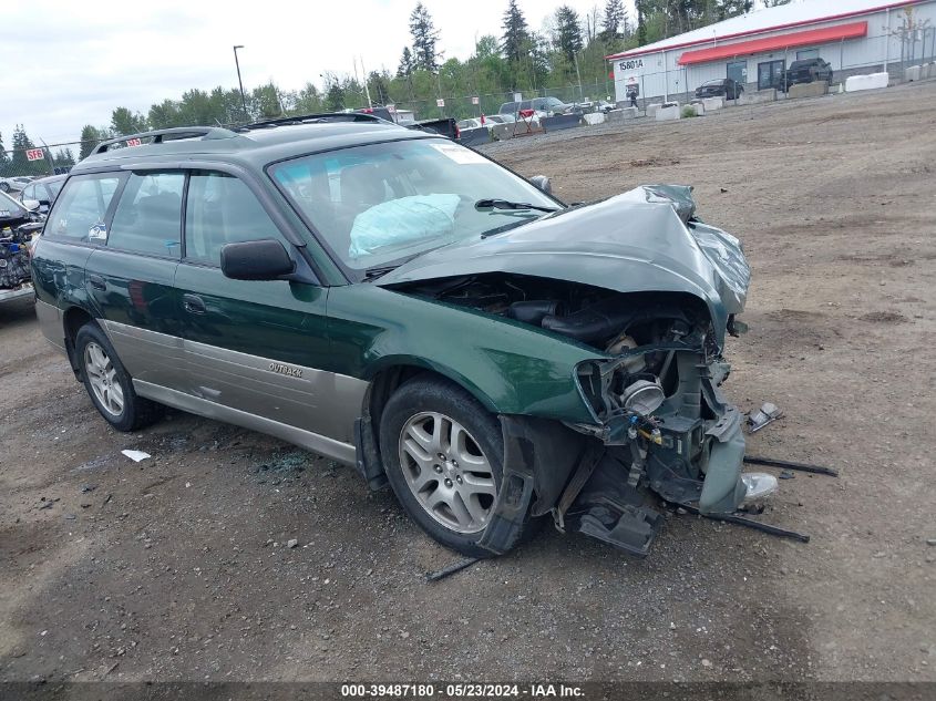 2000 Subaru Outback VIN: 4S3BH6656Y7605909 Lot: 39487180