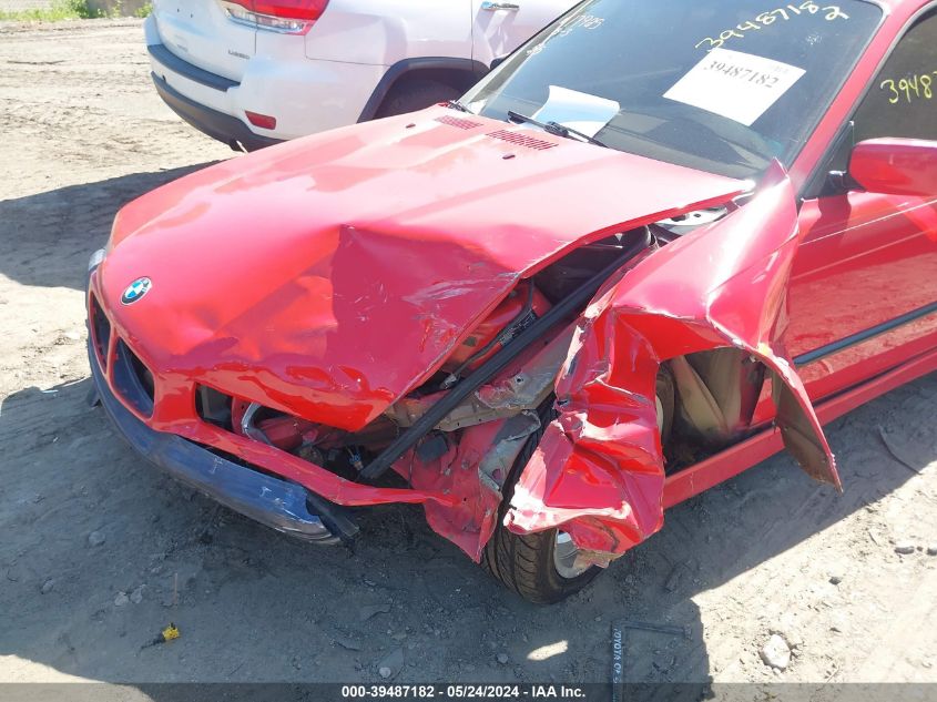 1998 BMW 328Is VIN: WBABG1323WET07436 Lot: 39487182