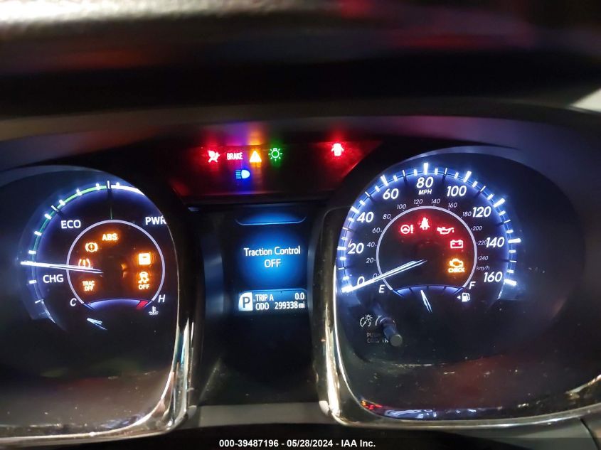 2014 Toyota Avalon Hybrid Xle Premium VIN: 4T1BD1EBXEU033855 Lot: 39487196