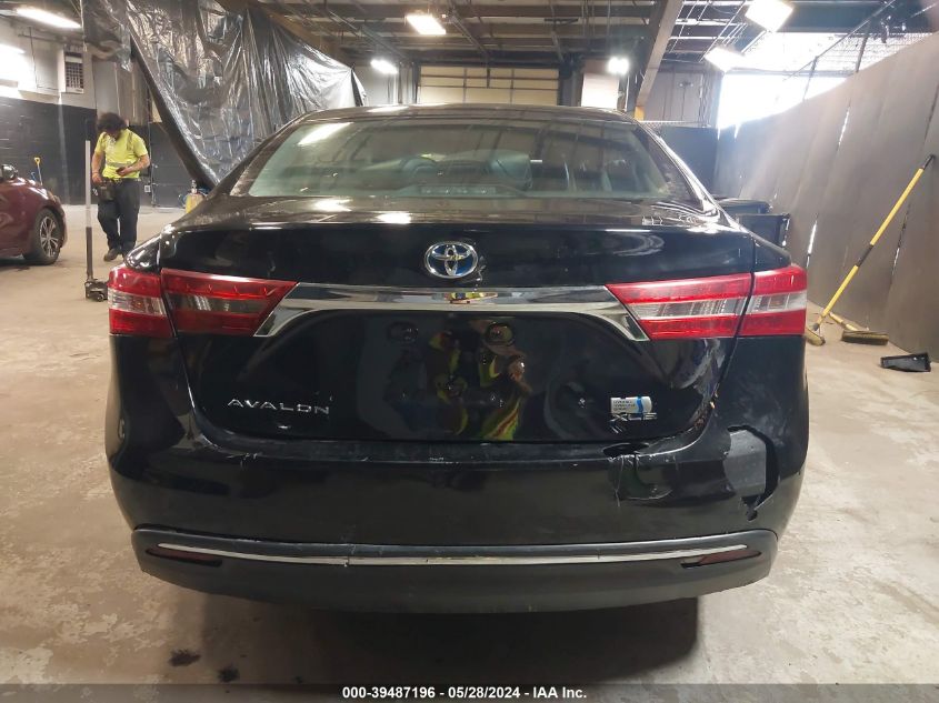 2014 Toyota Avalon Hybrid Xle Premium VIN: 4T1BD1EBXEU033855 Lot: 39487196