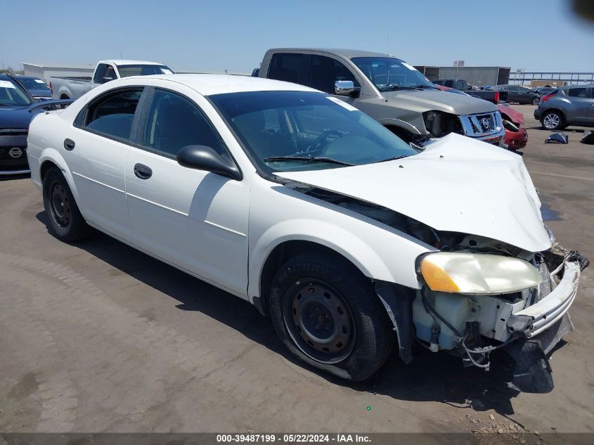 2004 Dodge Stratus Se VIN: 1B3EL36T84N420020 Lot: 39487199