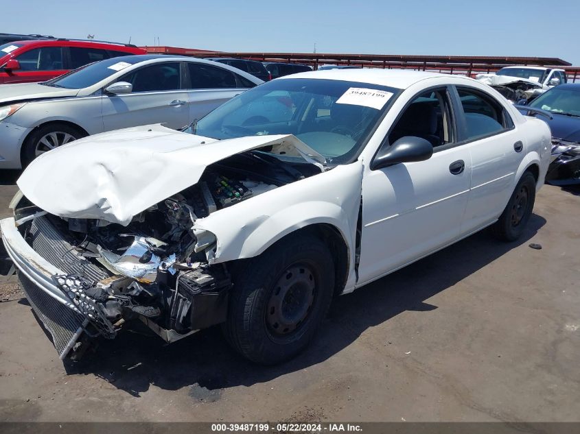 2004 Dodge Stratus Se VIN: 1B3EL36T84N420020 Lot: 39487199