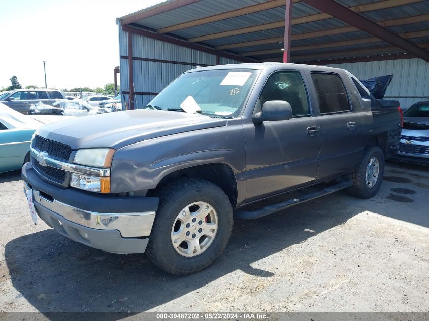 2003 Chevrolet Avalanche 1500 VIN: 3GNEC13T43G273376 Lot: 39487202