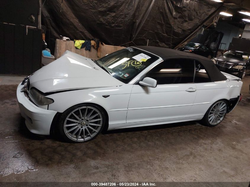 2005 BMW 325Ci VIN: WBABW33415PL37573 Lot: 39487206