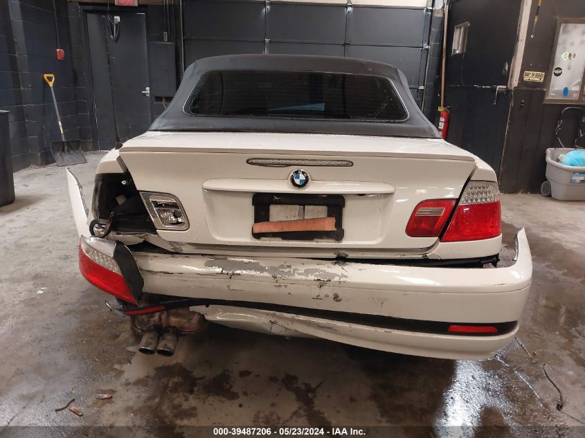 2005 BMW 325Ci VIN: WBABW33415PL37573 Lot: 39487206