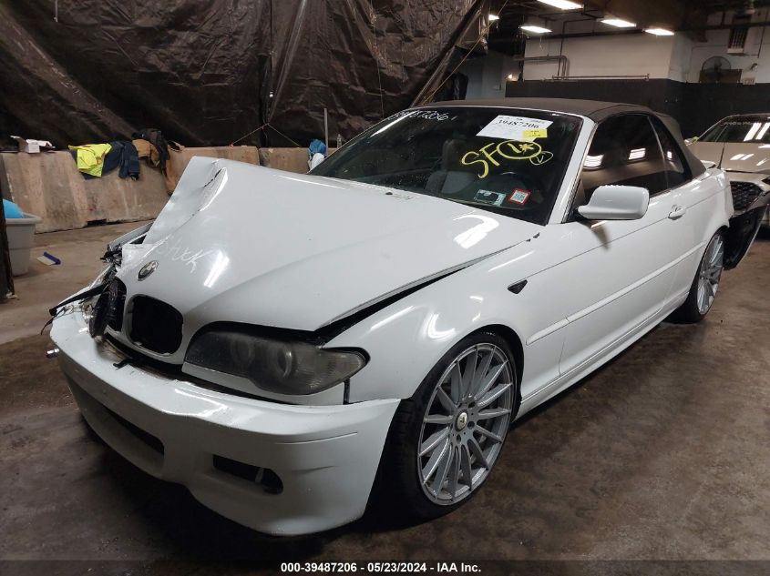 2005 BMW 325Ci VIN: WBABW33415PL37573 Lot: 39487206