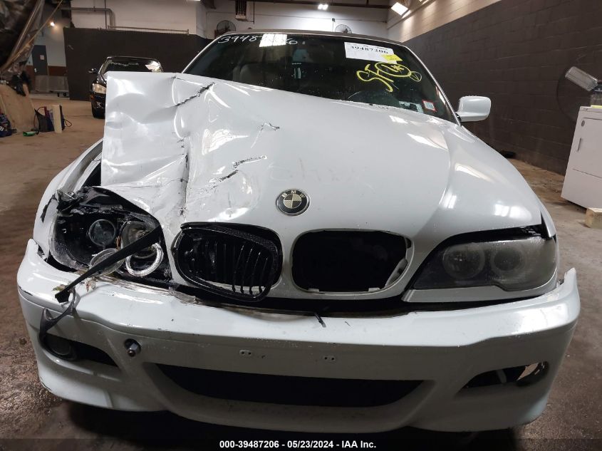 2005 BMW 325Ci VIN: WBABW33415PL37573 Lot: 39487206