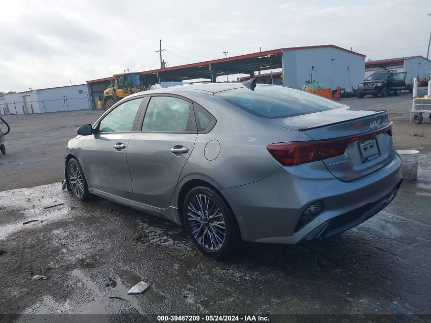 2023 Kia Forte Gt-Line VIN: 3KPF54AD6PE663241 Lot: 39487209