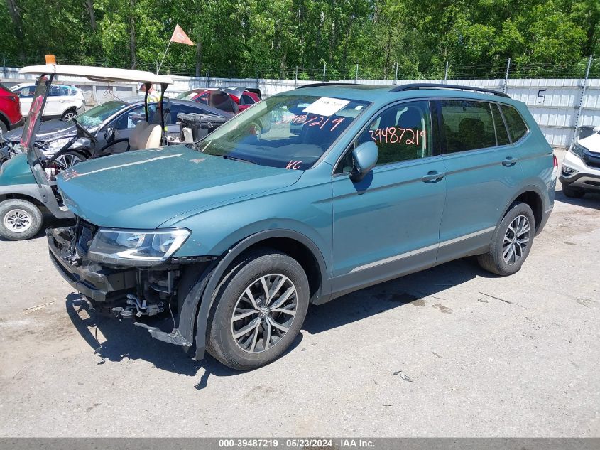 2020 Volkswagen Tiguan 2.0T Se/2.0T Se R-Line Black/2.0T Sel VIN: 3VV2B7AX3LM005686 Lot: 39487219