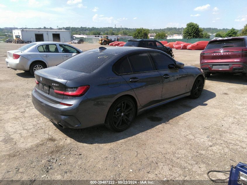 2020 BMW 330I xDrive VIN: 3MW5R7J00L8B39717 Lot: 39487222