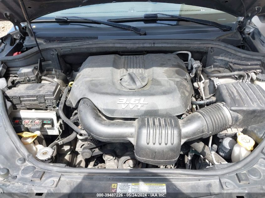 2013 Dodge Durango Sxt VIN: 1C4RDJAG7DC540379 Lot: 39487226