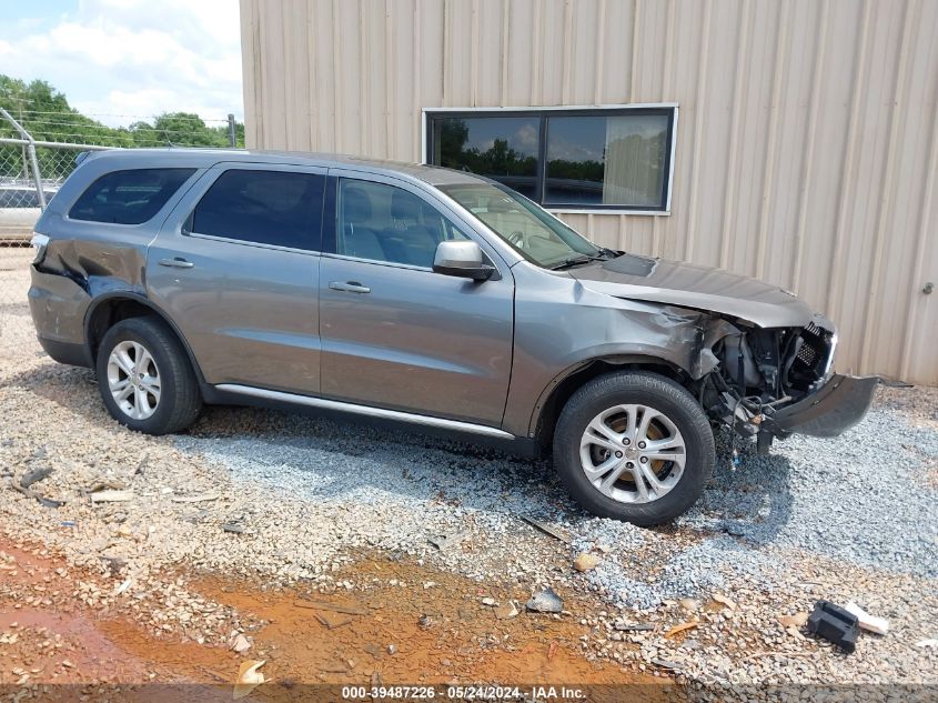 2013 Dodge Durango Sxt VIN: 1C4RDJAG7DC540379 Lot: 39487226