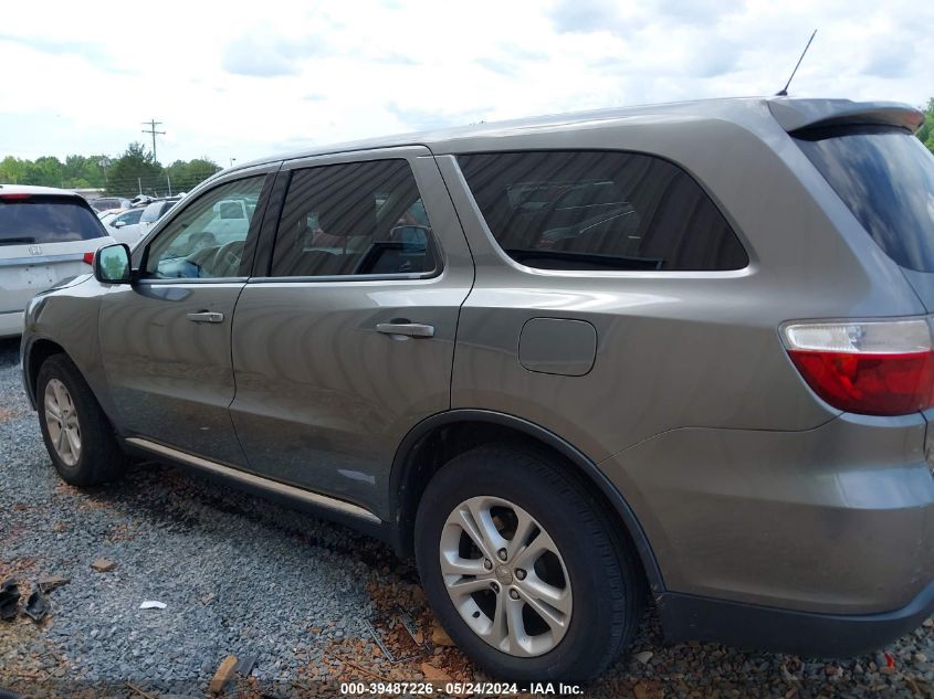 2013 Dodge Durango Sxt VIN: 1C4RDJAG7DC540379 Lot: 39487226