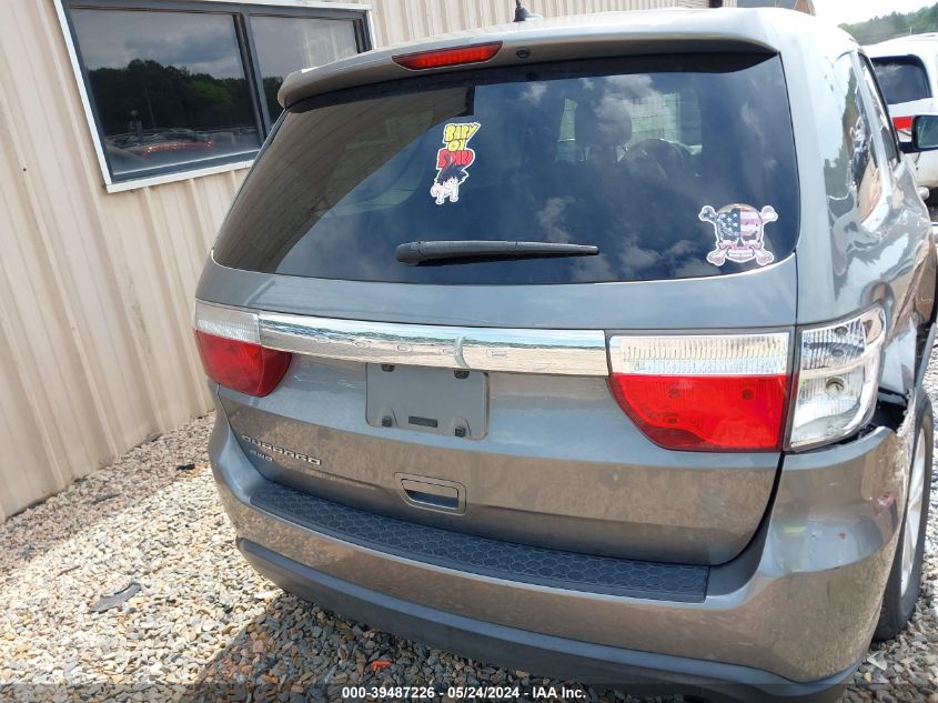 2013 Dodge Durango Sxt VIN: 1C4RDJAG7DC540379 Lot: 39487226