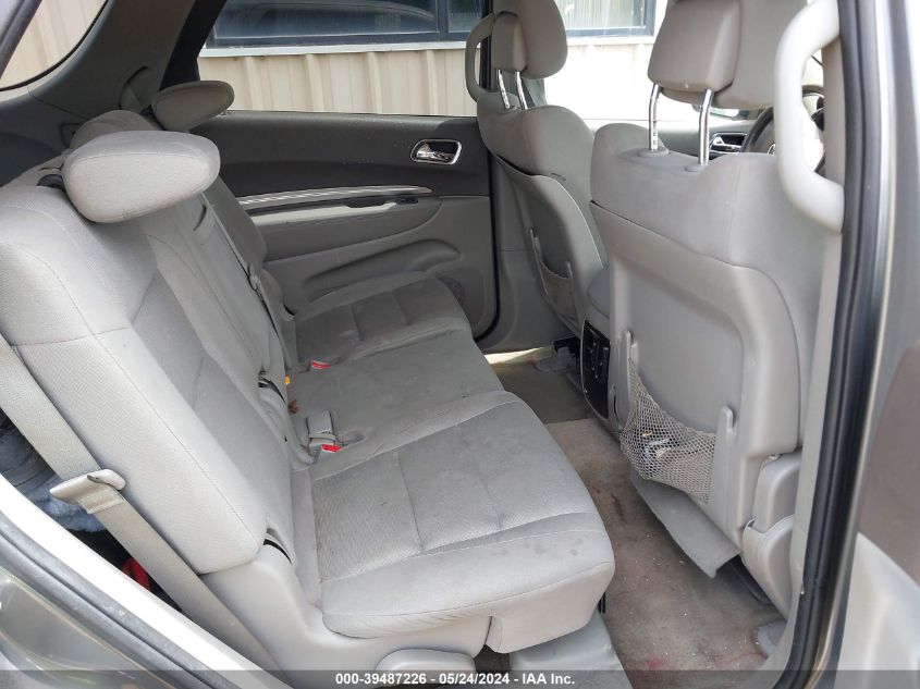 2013 Dodge Durango Sxt VIN: 1C4RDJAG7DC540379 Lot: 39487226