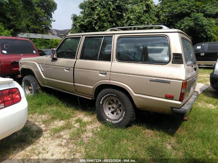 1989 Toyota Land Cruiser Fj62 Gx VIN: JT3FJ62G1K1114563 Lot: 39487229