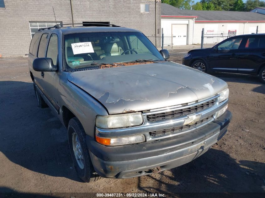 2001 Chevrolet Suburban K1500 VIN: 3GNFK16T01G106884 Lot: 39487231