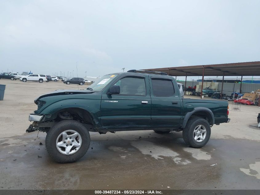 2002 Toyota Tacoma Base V6 VIN: 5TEHN72N42Z122725 Lot: 39487234