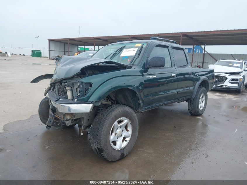 2002 Toyota Tacoma Base V6 VIN: 5TEHN72N42Z122725 Lot: 39487234