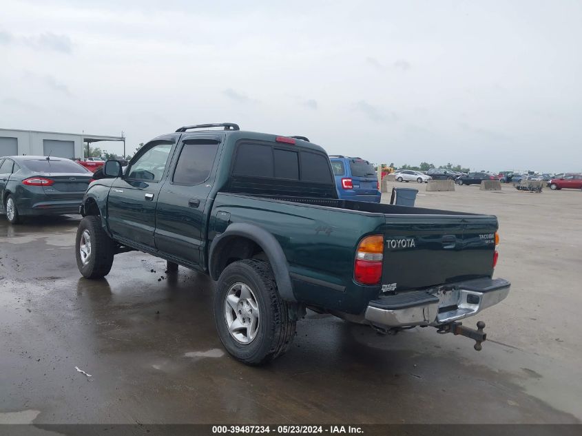 2002 Toyota Tacoma Base V6 VIN: 5TEHN72N42Z122725 Lot: 39487234