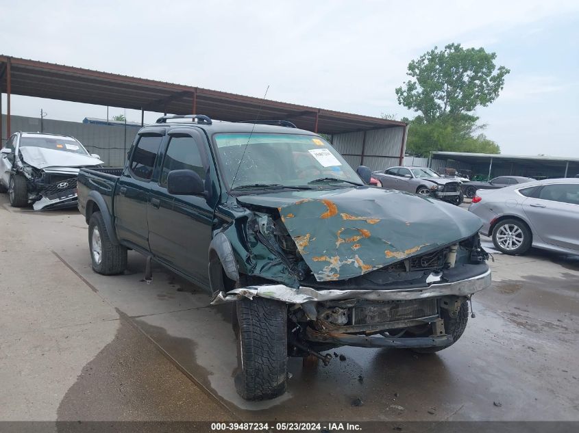 2002 Toyota Tacoma Base V6 VIN: 5TEHN72N42Z122725 Lot: 39487234