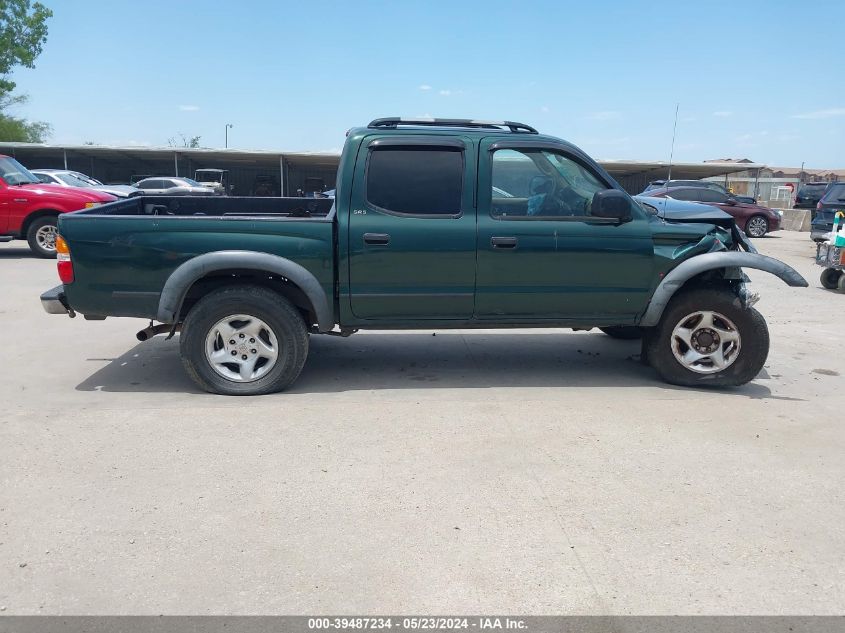 2002 Toyota Tacoma Base V6 VIN: 5TEHN72N42Z122725 Lot: 39487234