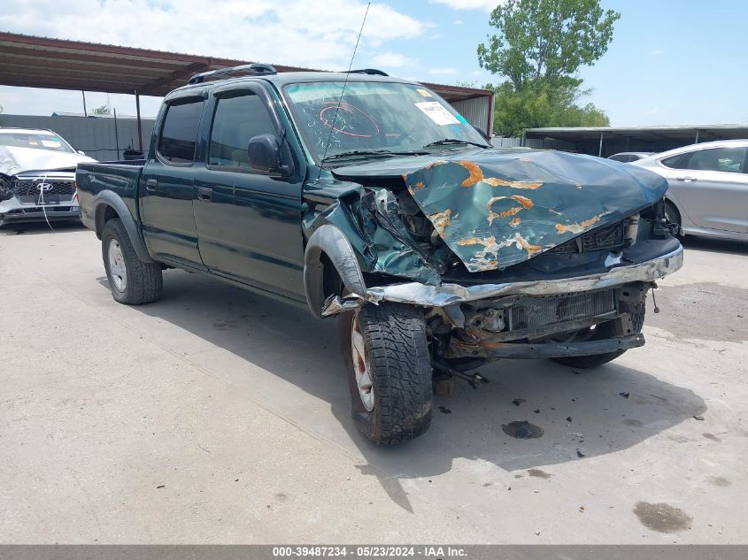 2002 Toyota Tacoma Base V6 VIN: 5TEHN72N42Z122725 Lot: 39487234