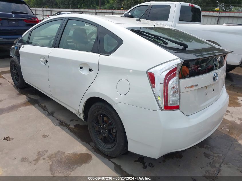 2015 Toyota Prius Two VIN: JTDKN3DU4F1945223 Lot: 39487236