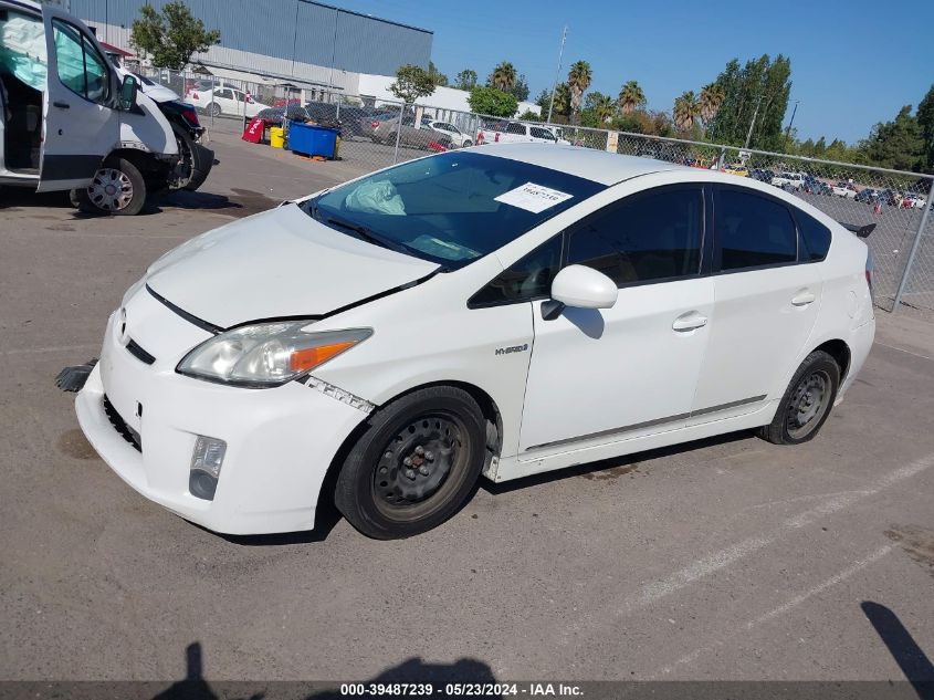 2010 Toyota Prius Ii VIN: JTDKN3DU4A1216602 Lot: 39487239