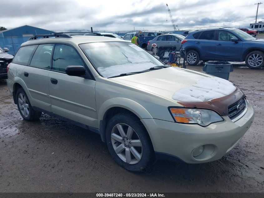 2006 Subaru Outback 2.5I VIN: 4S4BP61CX66331007 Lot: 39487240