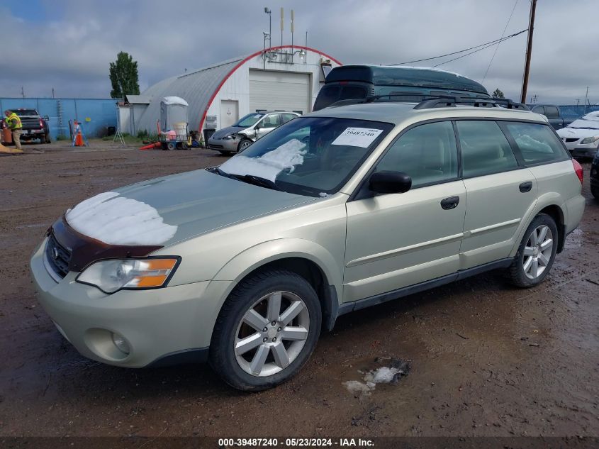 2006 Subaru Outback 2.5I VIN: 4S4BP61CX66331007 Lot: 39487240