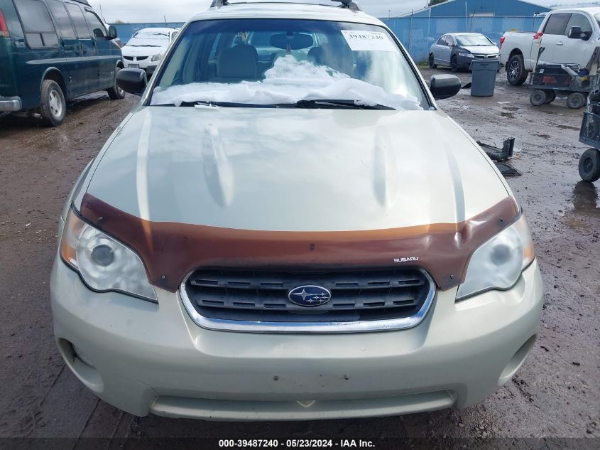 2006 Subaru Outback 2.5I VIN: 4S4BP61CX66331007 Lot: 39487240