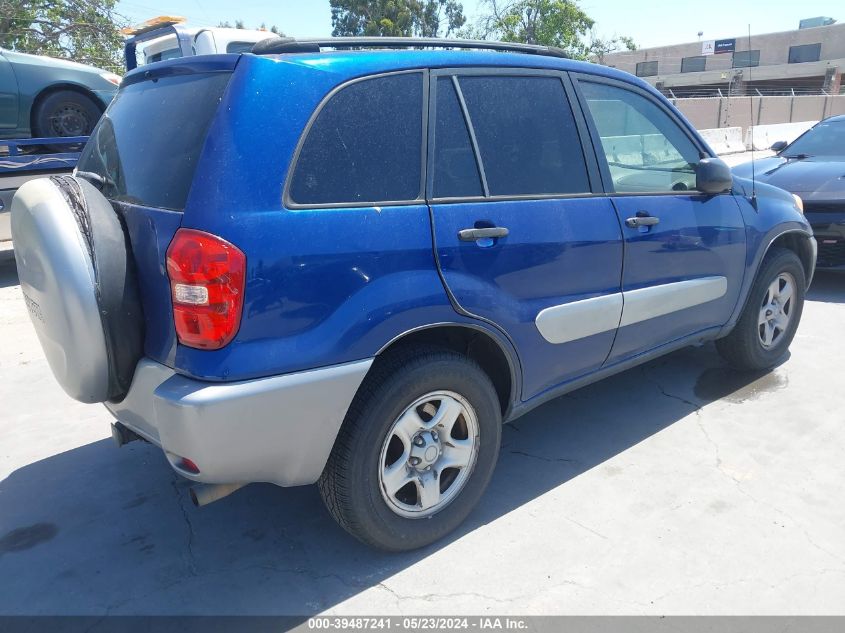 2005 Toyota Rav4 VIN: JTEGD20V050060261 Lot: 39487241