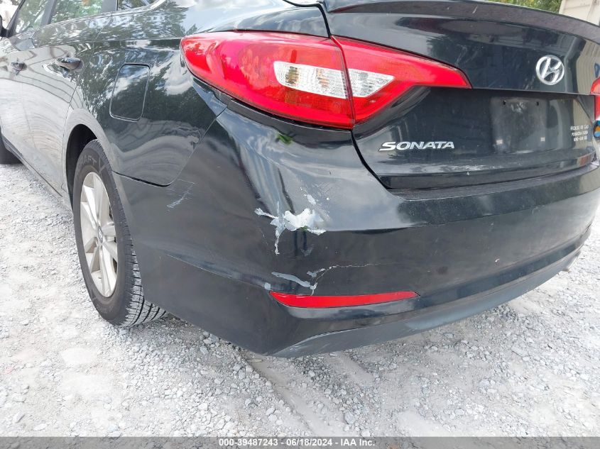 2015 Hyundai Sonata Se VIN: 5NPE24AF7FH002382 Lot: 39487243