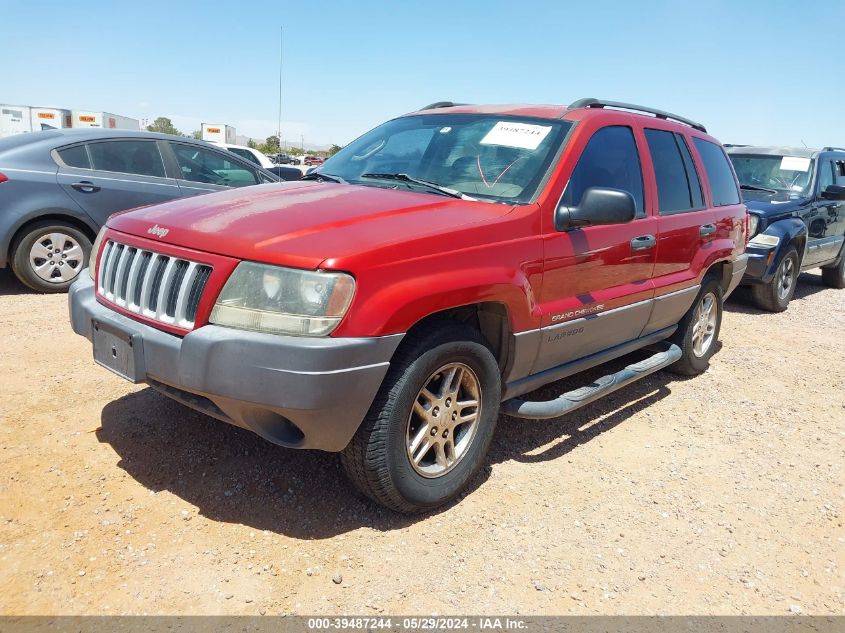 2004 Jeep Grand Cherokee Laredo VIN: 1J4GX48S94C218542 Lot: 39487244