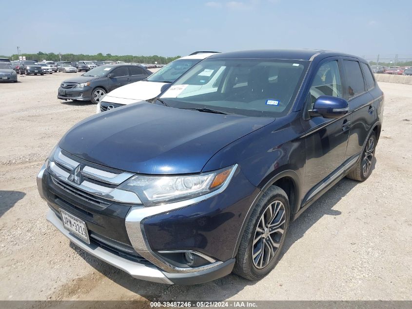 2017 Mitsubishi Outlander Se/Sel VIN: JA4AD3A38HZ018637 Lot: 39487246