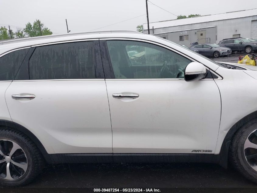 2017 KIA SORENTO EX - 5XYPHDA53HG260939