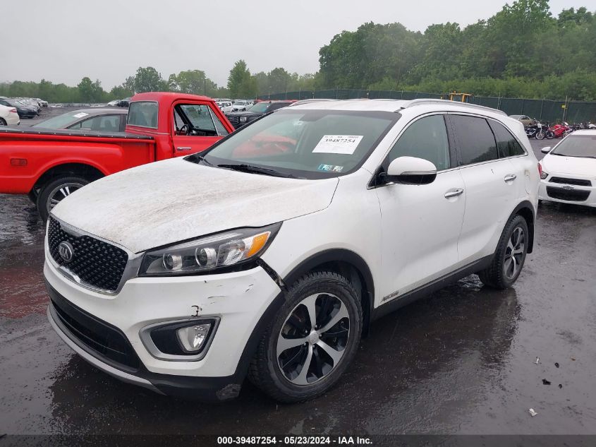 2017 KIA SORENTO EX - 5XYPHDA53HG260939