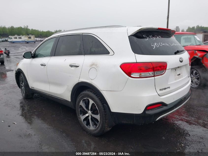 2017 KIA SORENTO EX - 5XYPHDA53HG260939