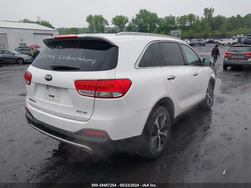 2017 Kia Sorento 3.3L Ex VIN: 5XYPHDA53HG260939 Lot: 39487254