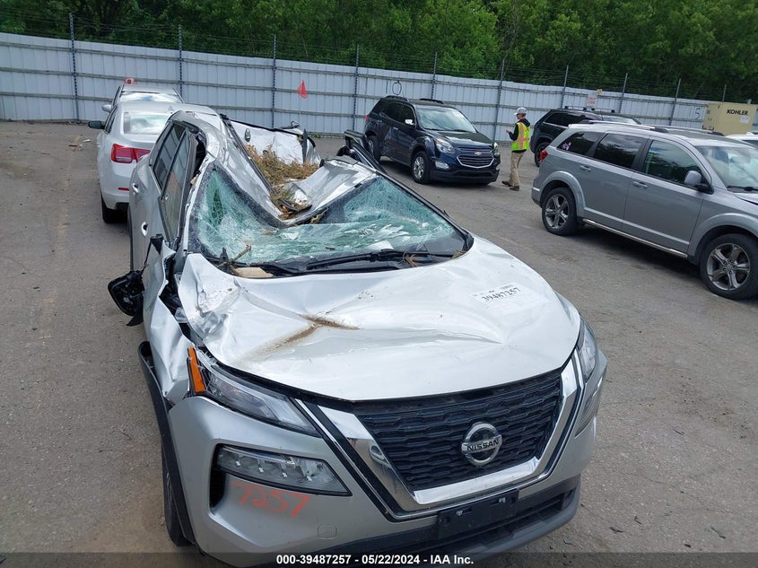 VIN JN8AT3BB8MW222997 2021 NISSAN ROGUE SV
