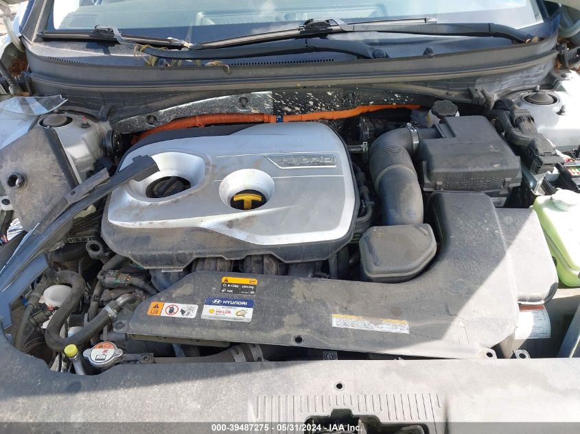 2017 Hyundai Sonata Hybrid Limited VIN: KMHE34L18HA046654 Lot: 39487275