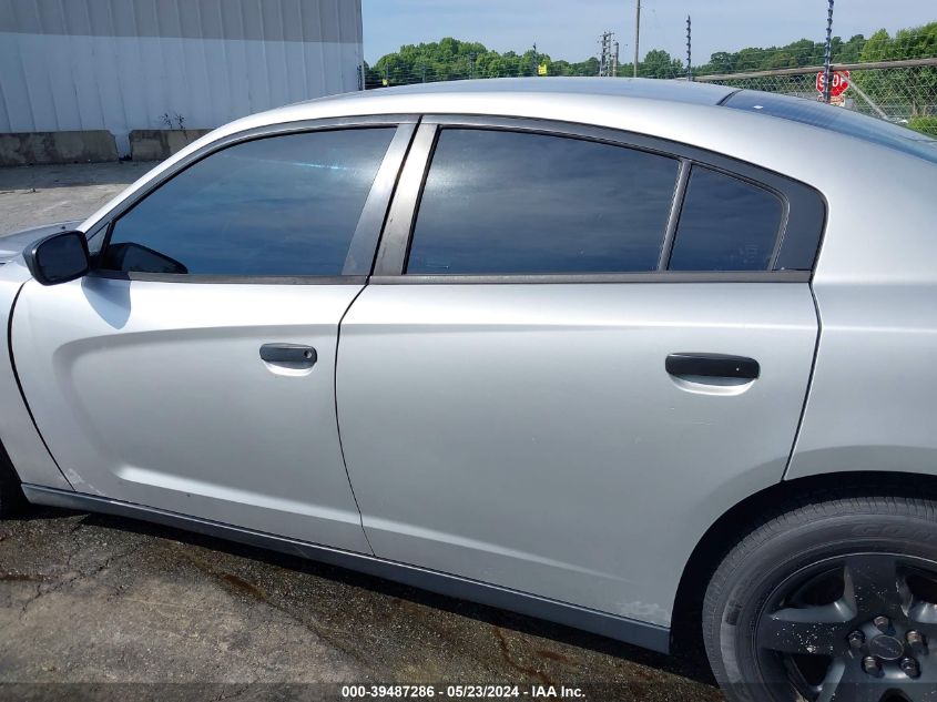 2014 Dodge Charger Police VIN: 2C3CDXAT5EH190873 Lot: 39487286