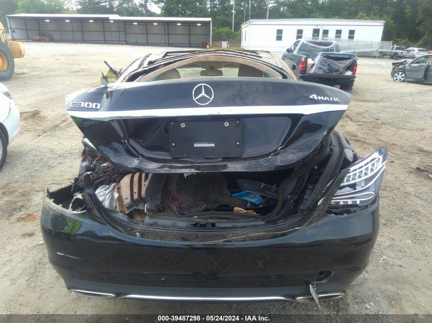 2015 Mercedes-Benz C 300 4Matic/Luxury 4Matic/Sport 4Matic VIN: 55SWF4KB5FU060816 Lot: 39487298