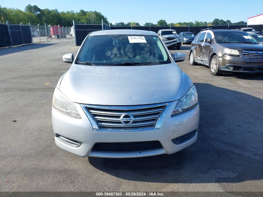 2015 Nissan Sentra Fe+ S/S/Sl/Sr/Sv VIN: 3N1AB7AP1FL630126 Lot: 39487303