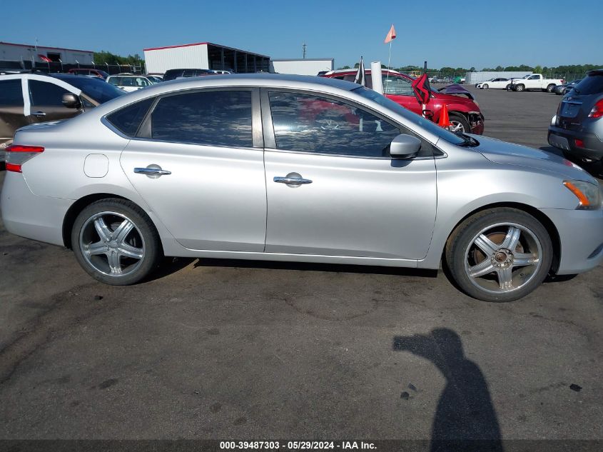 2015 Nissan Sentra Fe+ S/S/Sl/Sr/Sv VIN: 3N1AB7AP1FL630126 Lot: 39487303