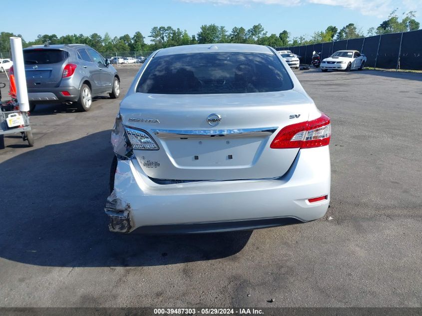 2015 Nissan Sentra Fe+ S/S/Sl/Sr/Sv VIN: 3N1AB7AP1FL630126 Lot: 39487303