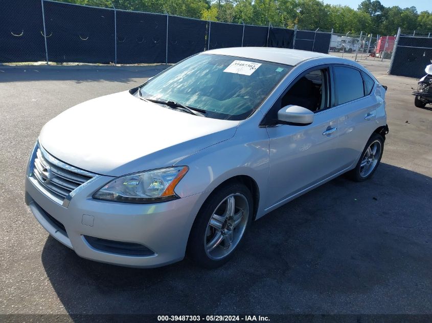 2015 Nissan Sentra Fe+ S/S/Sl/Sr/Sv VIN: 3N1AB7AP1FL630126 Lot: 39487303